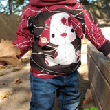 Schnittmuster Shirt/ Pullover Lara&Lars Gr. 68/74-152/158 - Sewando