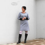 Schnittmuster Sweatkleid Aito - Größe 32 - 60 - Sewando