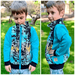 Schnittmuster Bounce Jacke Gr. 80 bis 152 - Sewando