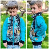 Schnittmuster Bounce Jacke Gr. 80 bis 152 - Sewando