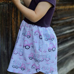 Schnittmuster Kleid / Tunika Raffsucht Gr. 80-140 - Sewando