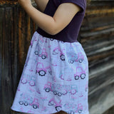 Schnittmuster Kleid / Tunika Raffsucht Gr. 80-140 - Sewando