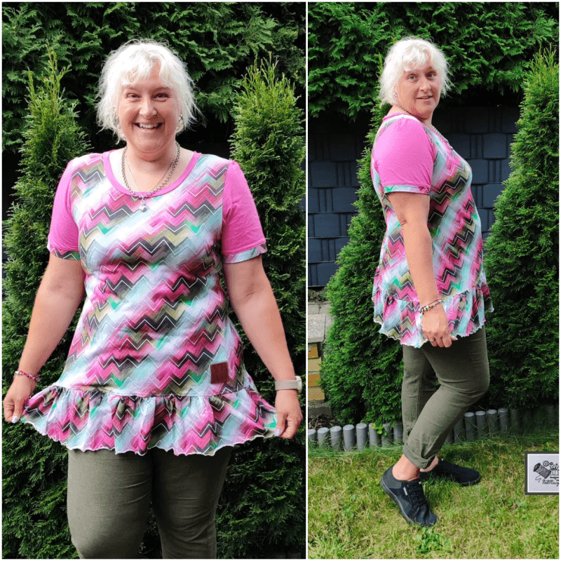 Schnittmuster Tunika, Shirt Aurora Gr. 32 bis 54 - Sewando