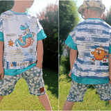 Schnittmuster Shirt AlldayDude Gr. 80 bis 152 - Sewando