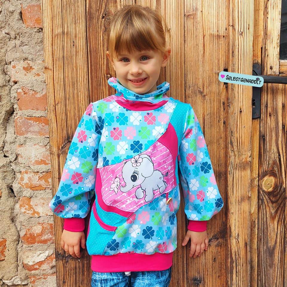Schnittmuster Wavelove Shirt Gr. 74 bis 152 - Sewando