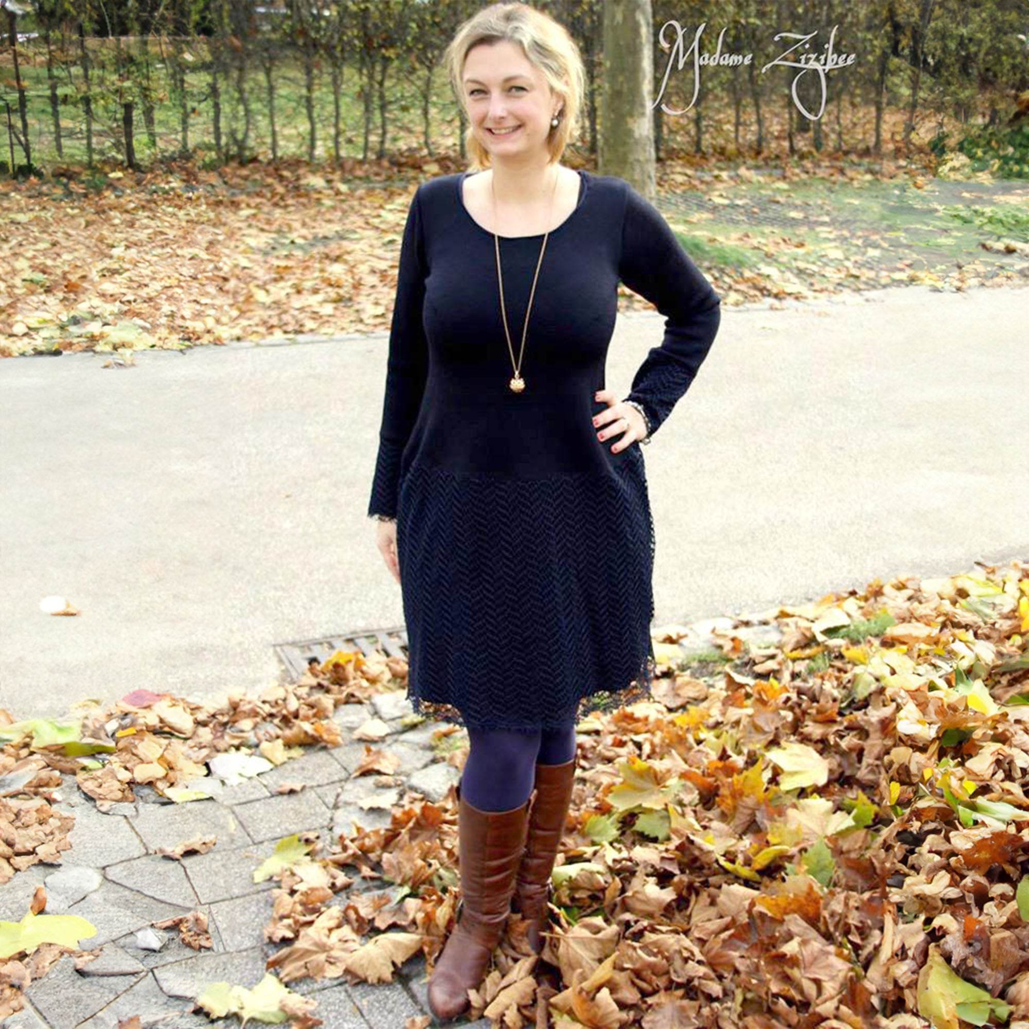 Schnittmuster Sweatkleid Aito - Größe 32 - 60 - Sewando