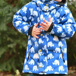 Mini Wetterheld Allwetter-Jacke, Winterjacke, Softshelljacke, Regenjacke für 69cm-104cm Körpergröße - Sewando