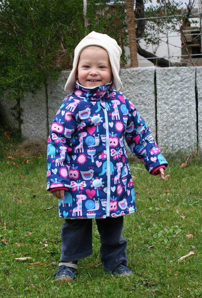 Mini Wetterheld Allwetter-Jacke, Winterjacke, Softshelljacke, Regenjacke für 69cm-104cm Körpergröße - Sewando