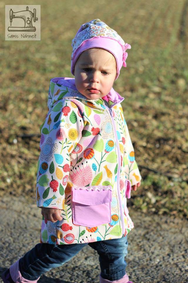 Mini Wetterheld Allwetter-Jacke, Winterjacke, Softshelljacke, Regenjacke für 69cm-104cm Körpergröße - Sewando