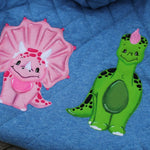 Applikationsvorlage Little Dinos - Sewando