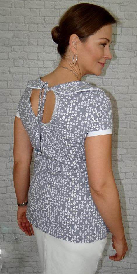 Schnittmuster Shirt Kleid LILLY Gr. XS-XXXL : - Sewando
