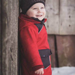 Mini Wetterheld Allwetter-Jacke, Winterjacke, Softshelljacke, Regenjacke für 69cm-104cm Körpergröße - Sewando