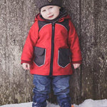 Mini Wetterheld Allwetter-Jacke, Winterjacke, Softshelljacke, Regenjacke für 69cm-104cm Körpergröße - Sewando