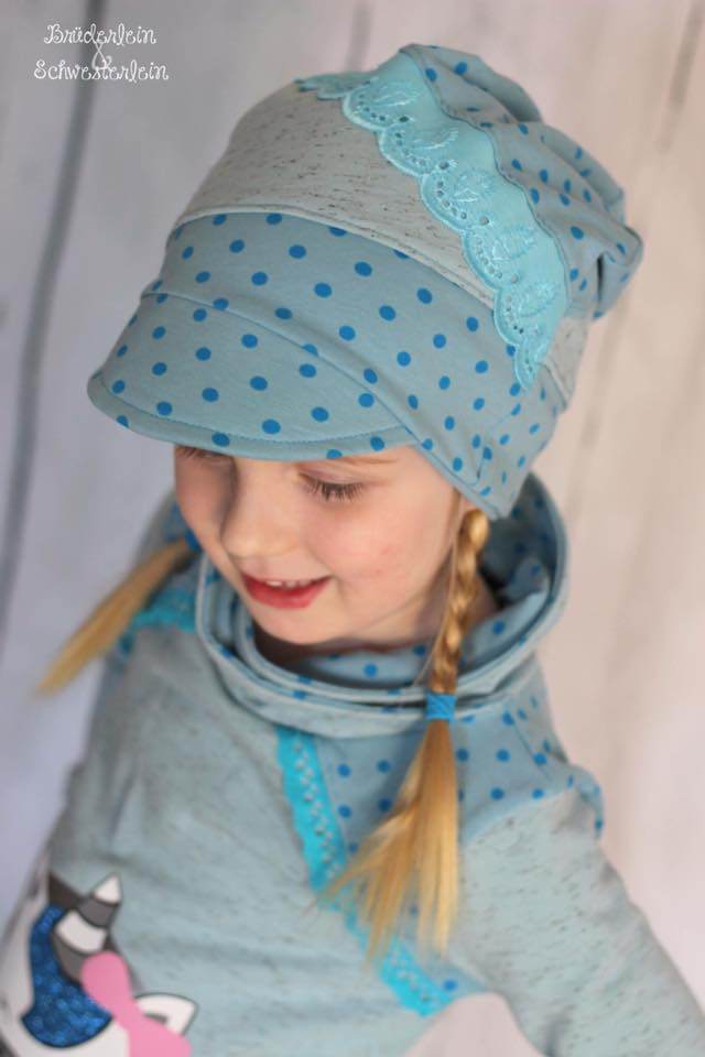 Zuckerhut Mütze, Beanie, Schirmmütze von 29-64cm Kopfumfang - Sewando