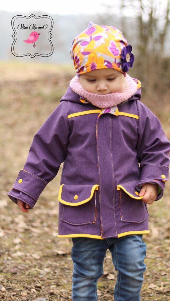 Mini Wetterheld Allwetter-Jacke, Winterjacke, Softshelljacke, Regenjacke für 69cm-104cm Körpergröße - Sewando