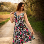 Schnittmuster und Ebook Wickelklei Heather, Gr. 32-50 - Sewando