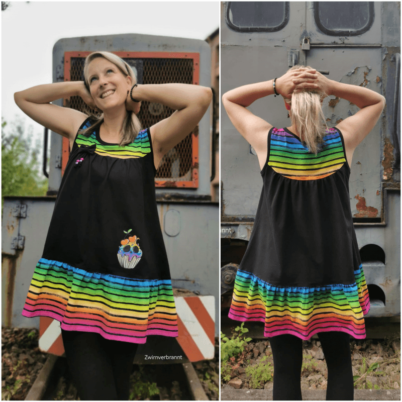 Schnittmuster Tunika, Shirt Aurora Gr. 32 bis 54 - Sewando