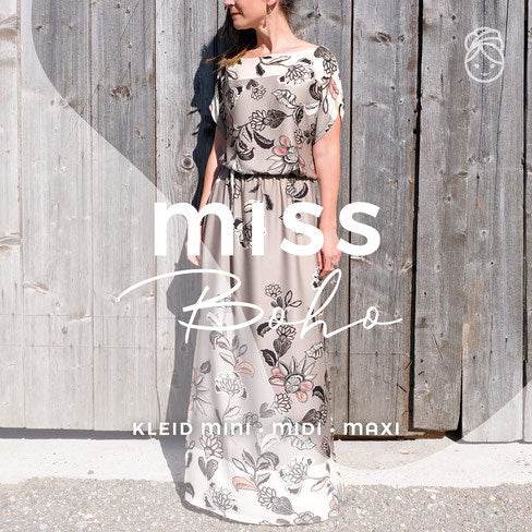 Miss Boho - Schnittmuster und Nähanleitungn- Gr.34-54 - Sewando