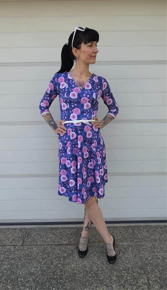Schnittmuster und Ebook Kleid Poppy, Gr. 32-50 - Sewando