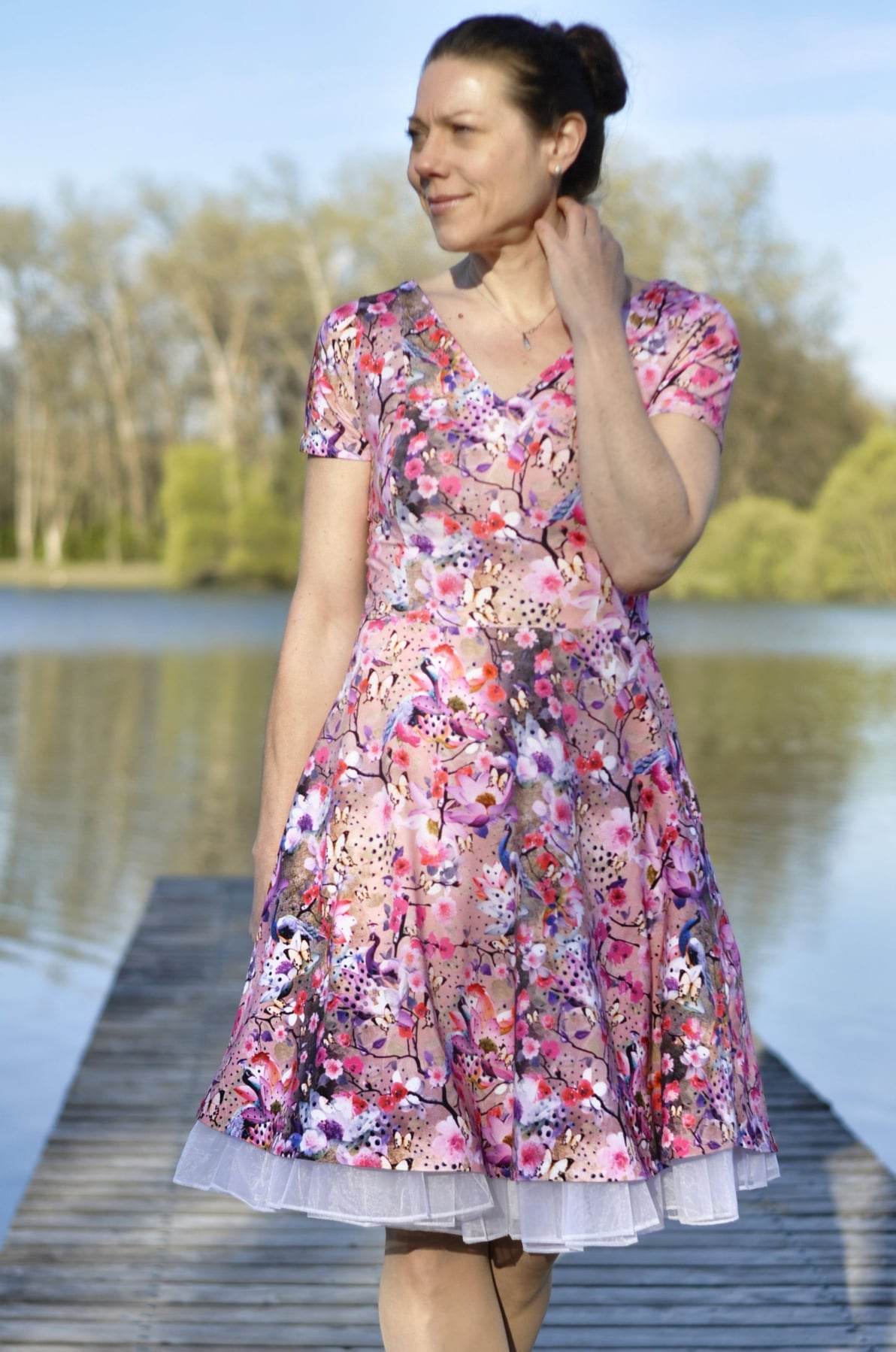 Schnittmuster und Ebook Kleid Poppy, Gr. 32-50 - Sewando
