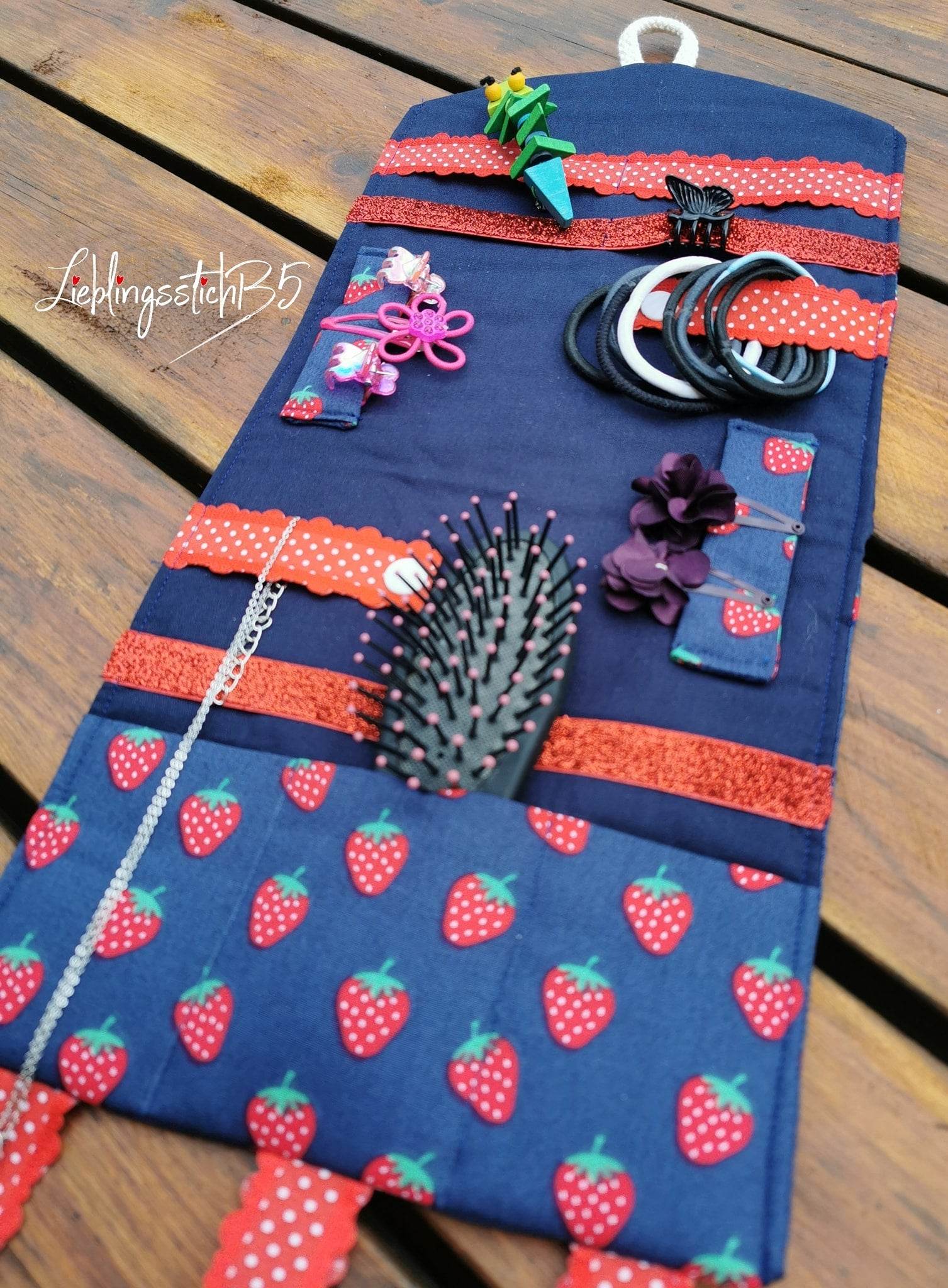 KlimBim Utensilo in 3 Größen (Haarschmuck, Spielsachen, Kosmetik, Medikamente) Schnittmuster - Sewando