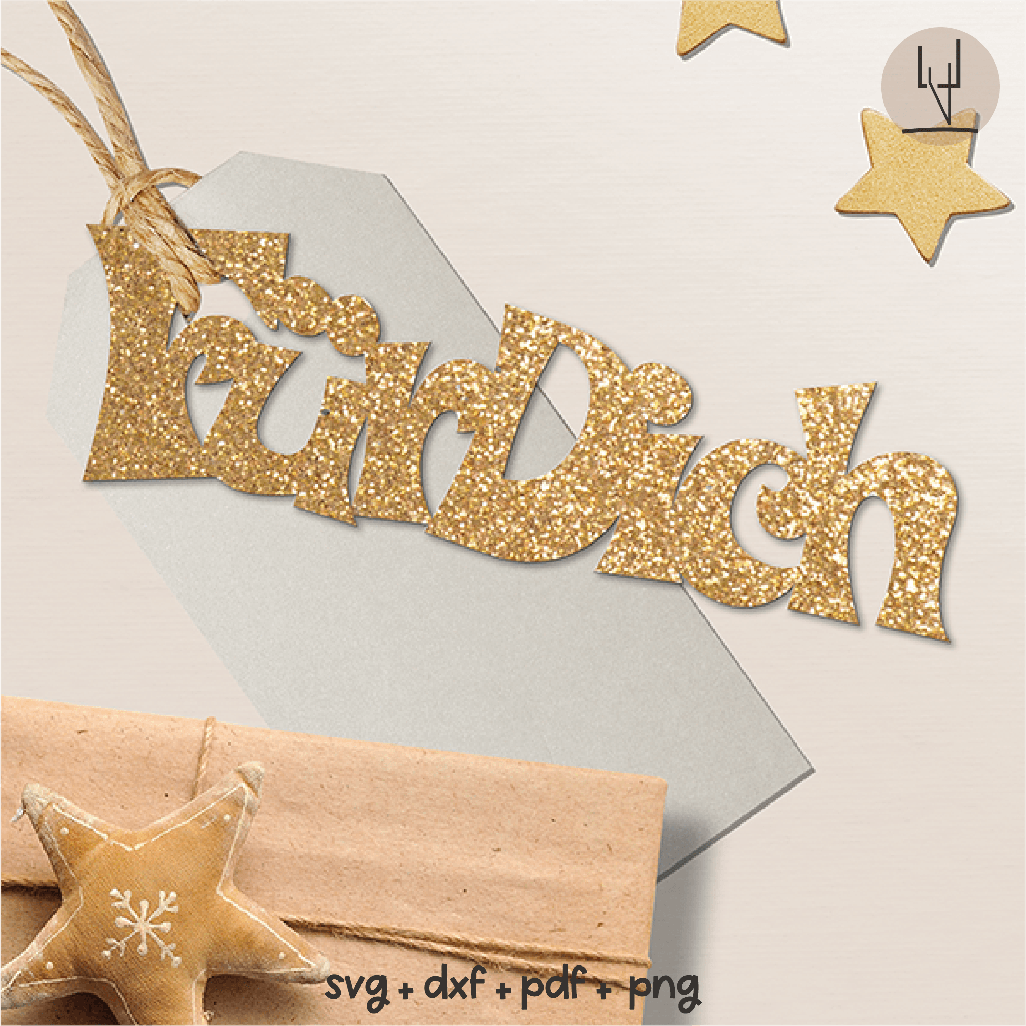 Geschenkanhänger Geburtstag FÜR DICH - Plotterdatei - Sewando