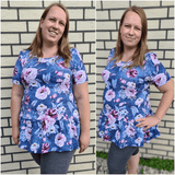 Schnittmuster Tunika, Shirt Aurora Gr. 32 bis 54 - Sewando