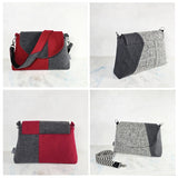 ohNanni "english" * bagpattern - Combo-eBook * Crossbodybag * 3 sizes