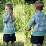 Schnittmuster Shirt AlldayDude Gr. 80 bis 152 - Sewando