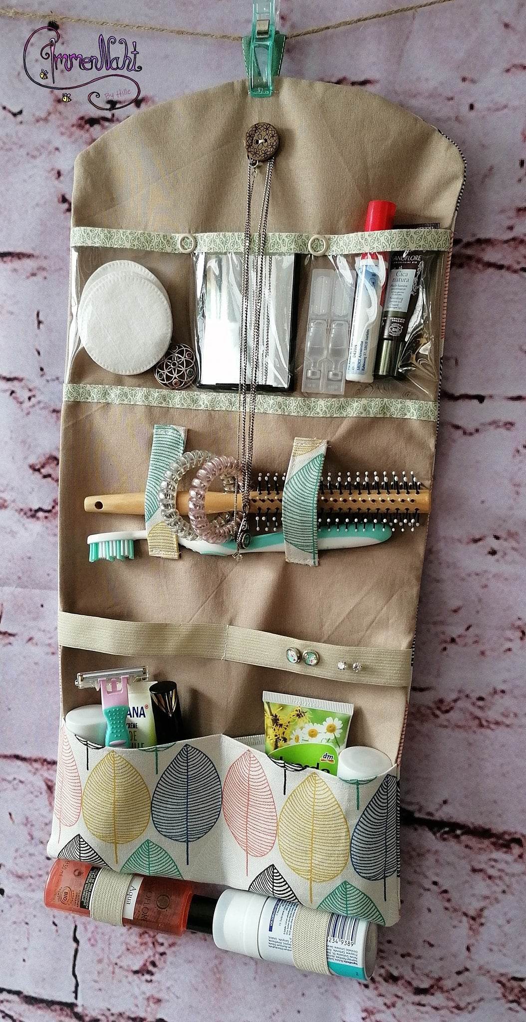 KlimBim Utensilo in 3 Größen (Haarschmuck, Spielsachen, Kosmetik, Medikamente) Schnittmuster - Sewando