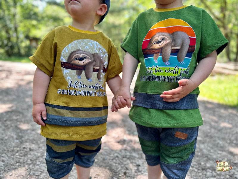 Schnittmuster Shirt AlldayDude Gr. 80 bis 152 - Sewando