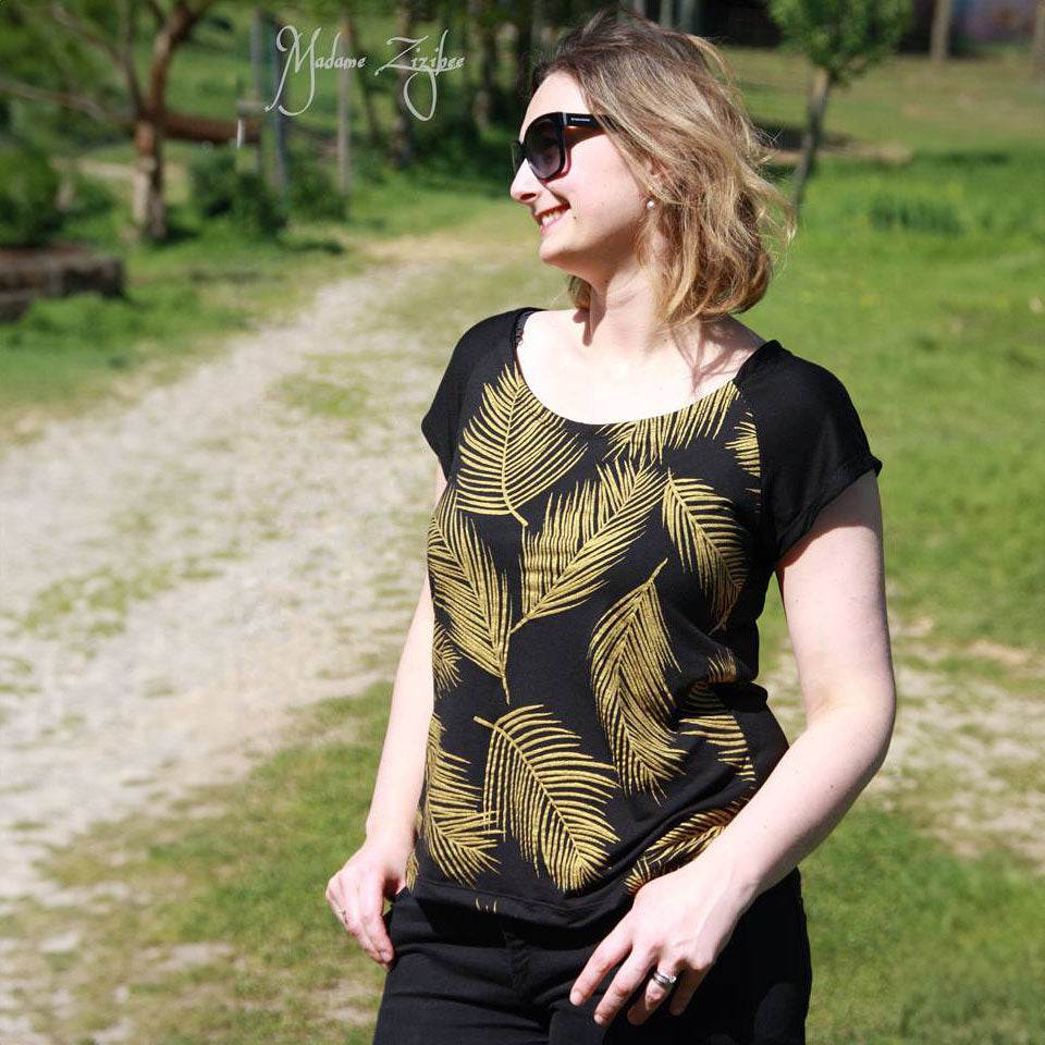 Schnittmuster Tunturi - Damen Raglanshirt Größe 32 - 60 - Sewando
