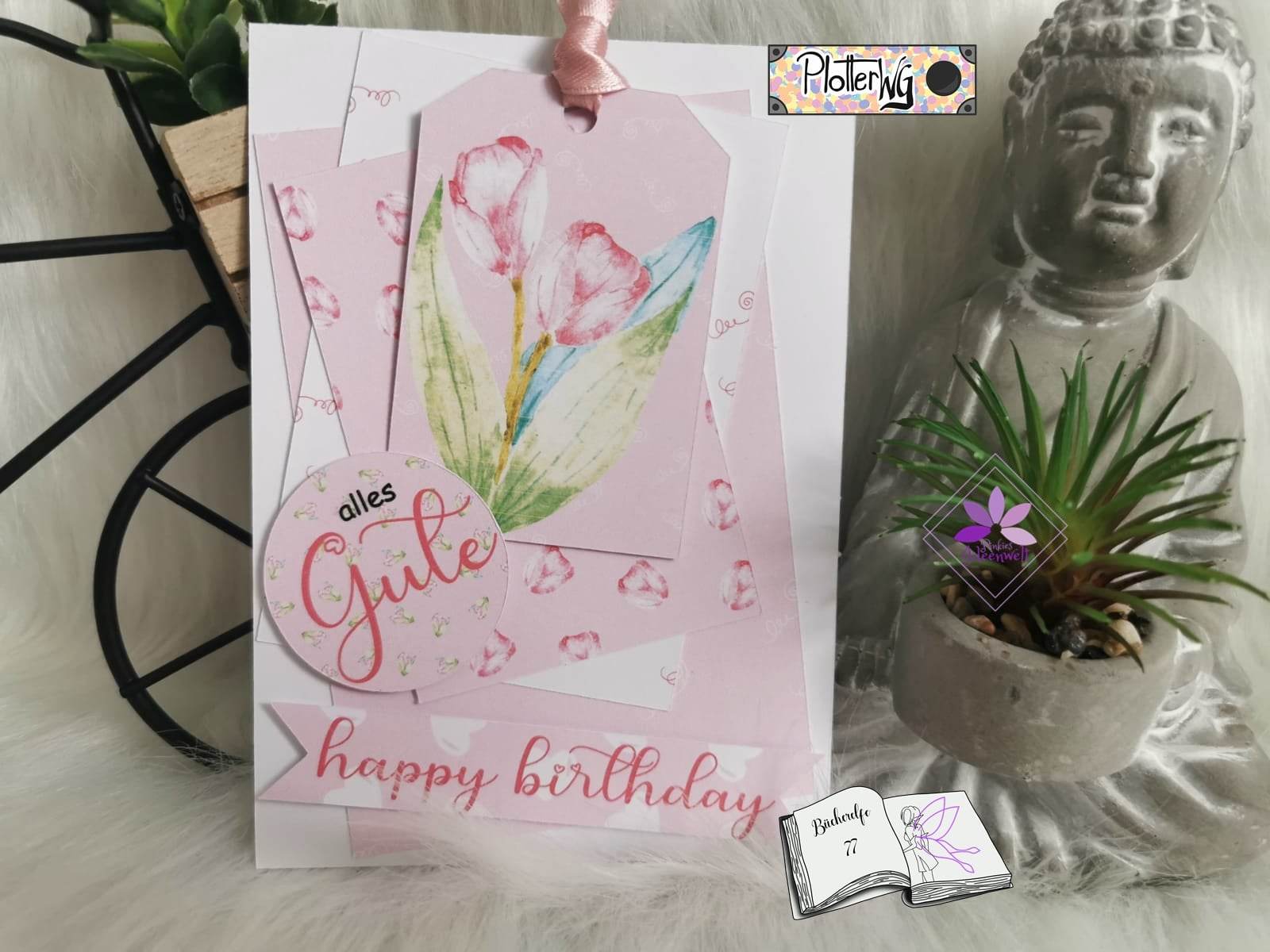 Digiset Tulpe Plotten, Sublimation, Drucken - Sewando