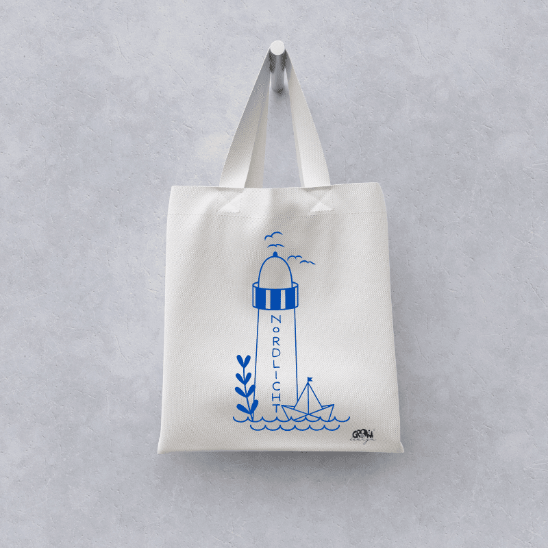 Leuchtturm Nordlicht Plotterdatei - Sewando