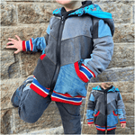 Schnittmuster Sweatjacke Benny Gr. 86 bis 152 - Sewando