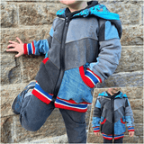 Schnittmuster Sweatjacke Benny Gr. 86 bis 152 - Sewando