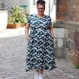 Schnittmuster und Ebook Kleid Amy Rose, Gr. 32-50 - Sewando