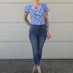Schnittmuster und Ebook Shirt Dahlia, Gr. 32-50 - Sewando