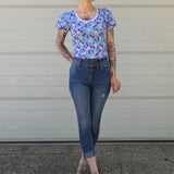 Schnittmuster und Ebook Shirt Dahlia, Gr. 32-50 - Sewando