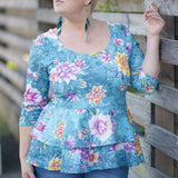 Schnittmuster und Ebook Shirt Dahlia, Gr. 32-50 - Sewando