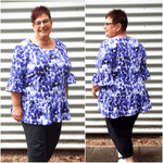 Schnittmuster Tunika, Shirt Aurora Gr. 32 bis 54 - Sewando