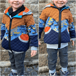 Schnittmuster Sweatjacke Benny Gr. 86 bis 152 - Sewando