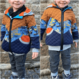 Schnittmuster Sweatjacke Benny Gr. 86 bis 152 - Sewando