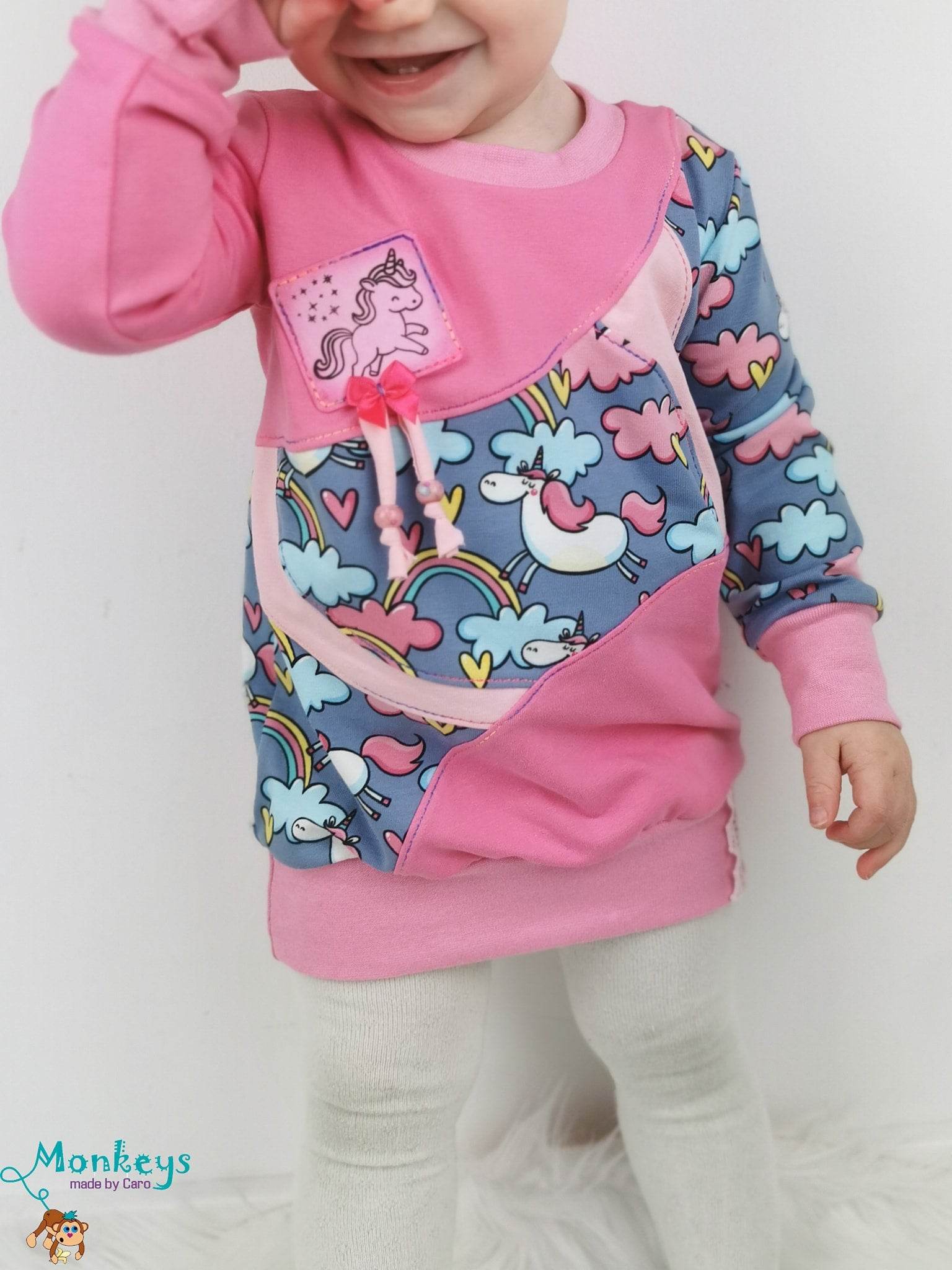Schnittmuster Wavelove Shirt Gr. 74 bis 152 - Sewando