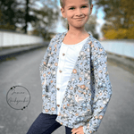 Schnittmuster Cardigan Arosa Gr. 86 - 164 - Sewando