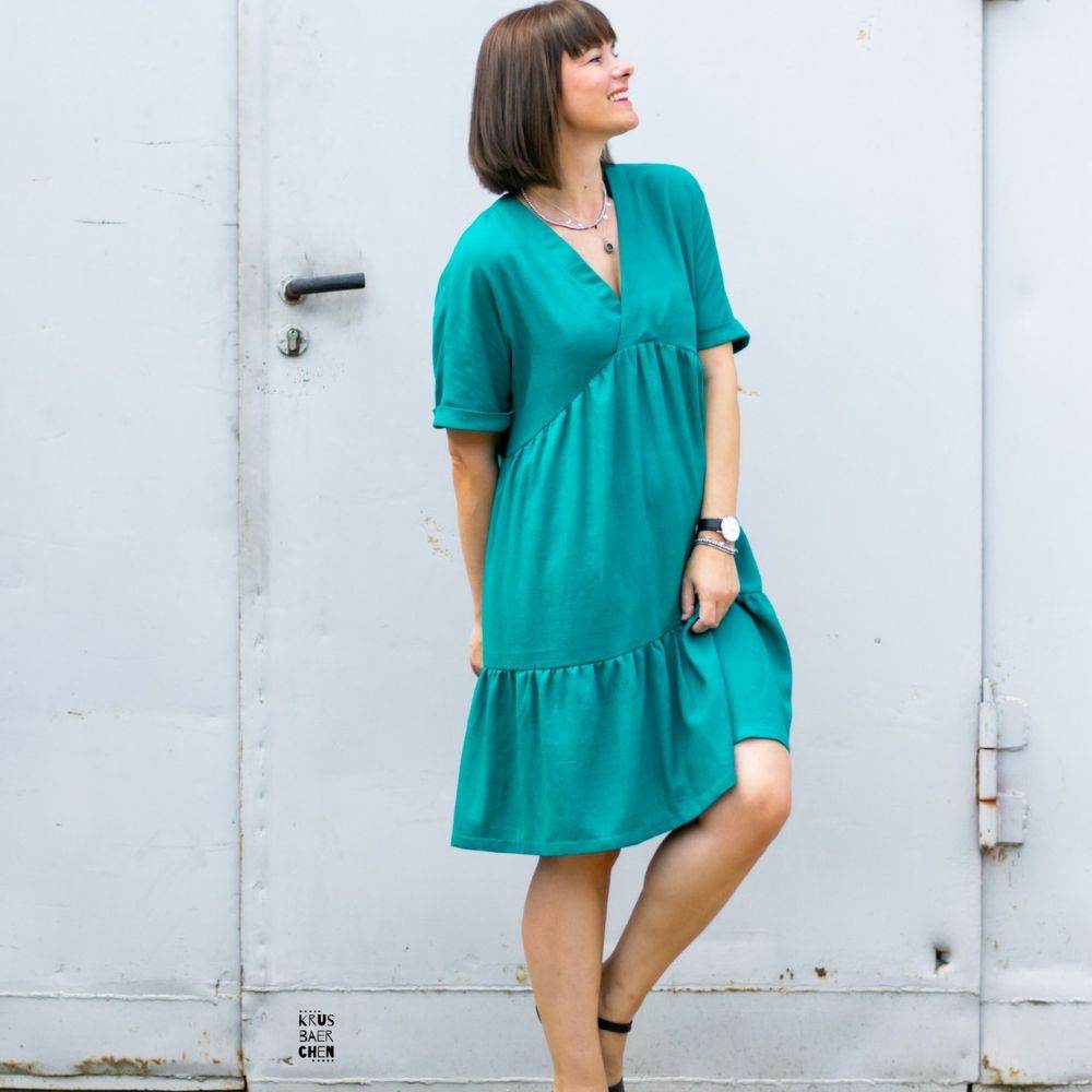 Schnittmuster Kleid Joslyn Gr. 32 - 52 - Sewando