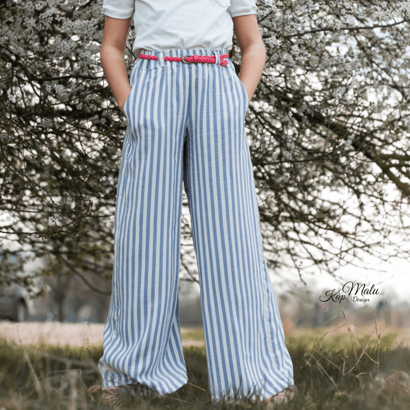 Schnittmuster Hose Malea (kurz, Culotte, Palazzo) Gr. 86 - 164 - Sewando