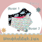 Nähanleitung Wendehalstuch Luca - Sewando