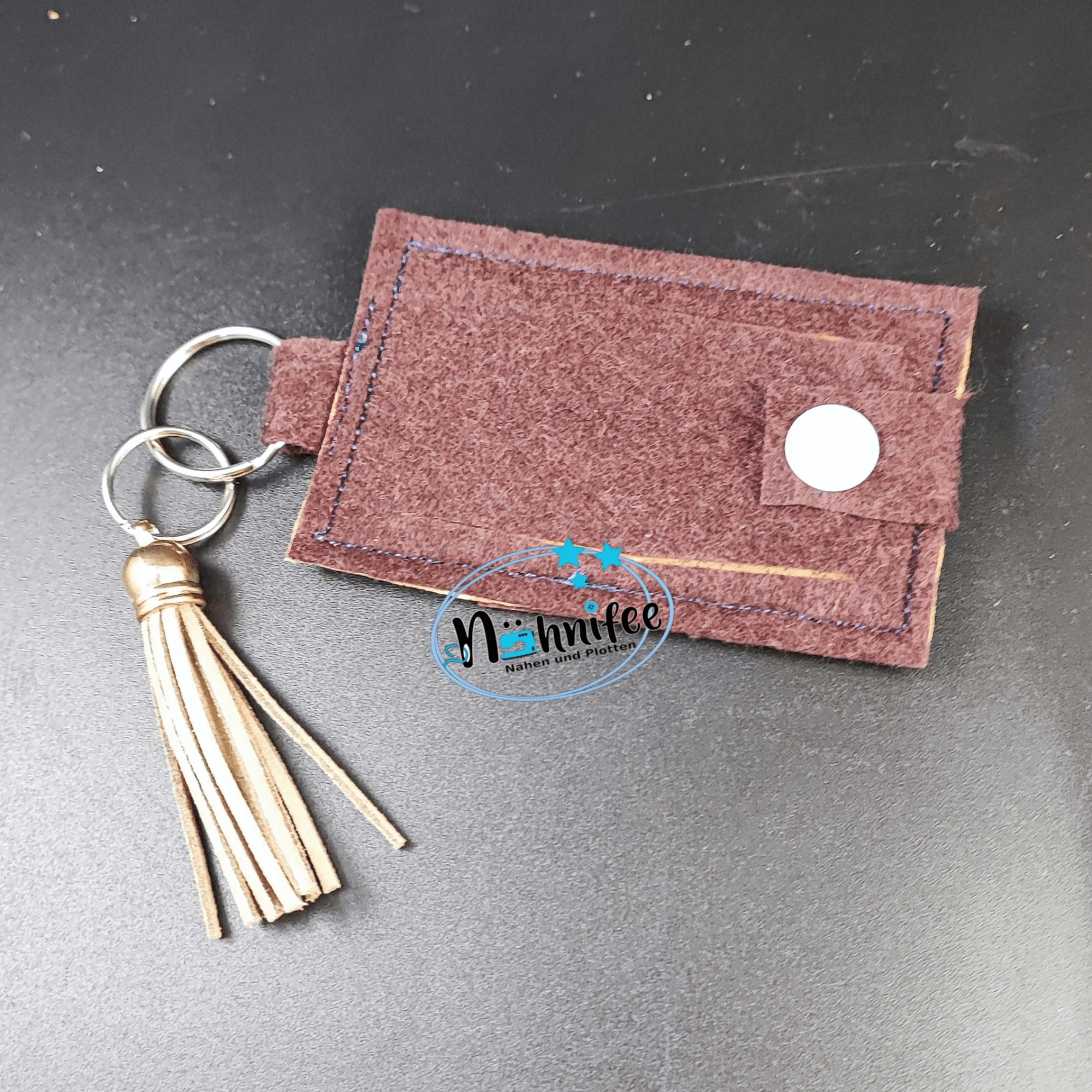 Schnittmuster und Plotterdatei Kofferanhänger BeiPACKzettel - Sewando