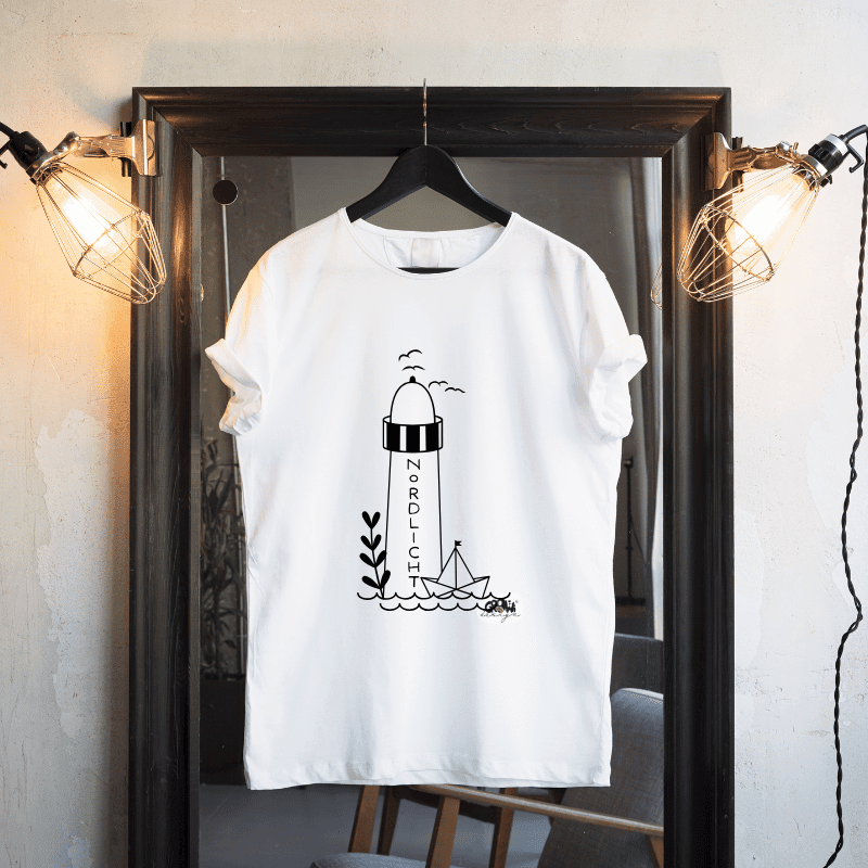 Leuchtturm Nordlicht Plotterdatei - Sewando